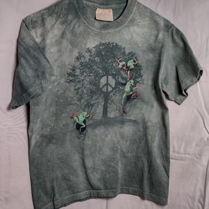 Vintage The Mountain T-shirt - Peace Tree Frogs